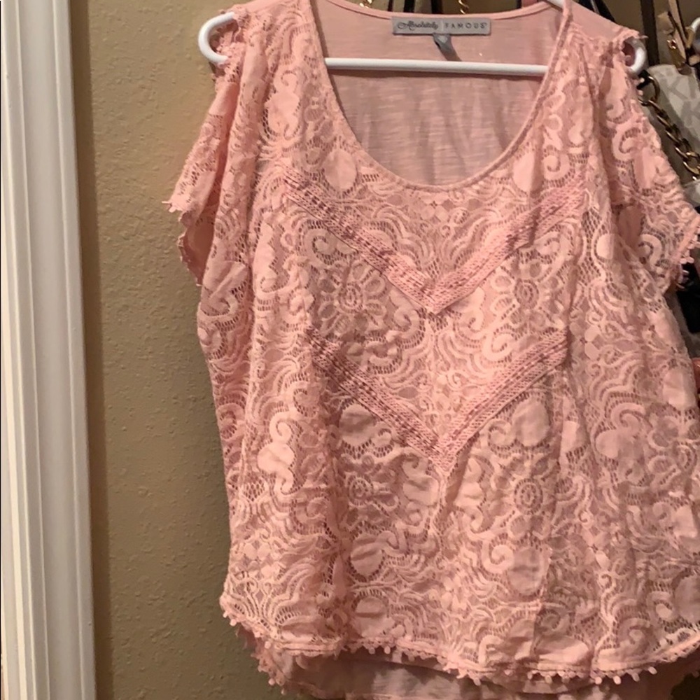 Pink top